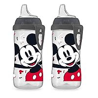 NUK Disney Active Cup, 10 oz, 2 Pack (Mickey Mouse)