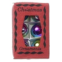 Dollhouse Miniature Christmas Ornaments in Box