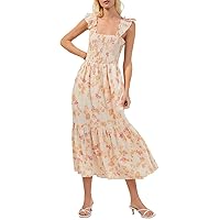 French Connection Womens Diana Verona Floral Print Mid-Calf Maxi Dress
