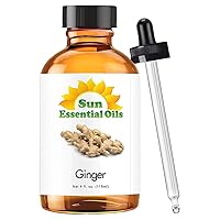 Sun Essential Oils 4oz - Ginger Essential Oil - 4 Fluid Ounces