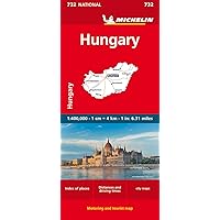 Michelin Hungary Map 732 (Maps/Country (Michelin))