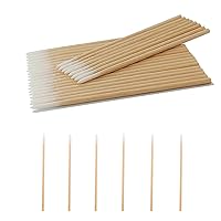 1600PCS Pointed Cotton Swabs 2.75 Inch Microblading Cotton Swab,Cotton Swabs Precision Tips,Cotton Swabs with Wooden Stick,Micro Swabs for Makeup Cosmetic,Nail cleaning