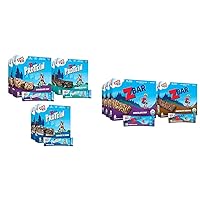 CLIFF Kid Zbar Protein Chocolate Bars & Zbar Chocolate Brownie and Chocolate Chip Variety Pack - 30 Count 1.27 oz. and 36 Count 1.27 oz. Bars