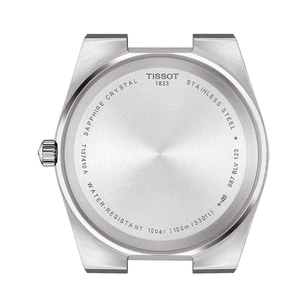 Tissot Men's PRX 316L Stainless Steel Case Dress Watch Grey T1374101104100