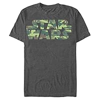 STAR WARS Big & Tall Camo Logo Men's Tops Short Sleeve Tee Shirt