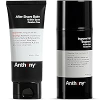 Anthony Ingrown Hair Treatment, 3 Fl Oz, and Anthony Aftershave Balm, 3 Fl Oz