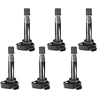 ENA Set of 6 Ignition Coil Pack Compatible with Honda Acura Saturn Accord Odyssey MDX TL RL Vue 3.0L 3.2L 3.5L V6 Replacement for UF242 GN10168 C-511 C1221/C1462
