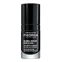 Filorga Global-Repair Eyes and Lips Cream, Hydrate and Smooth Eye Wrinkles and Revitalize Lip Contours with Retinol and NCEF, Formulated to Reduce Dark Circles, Puffiness, and Dehydration.5 fl. oz.