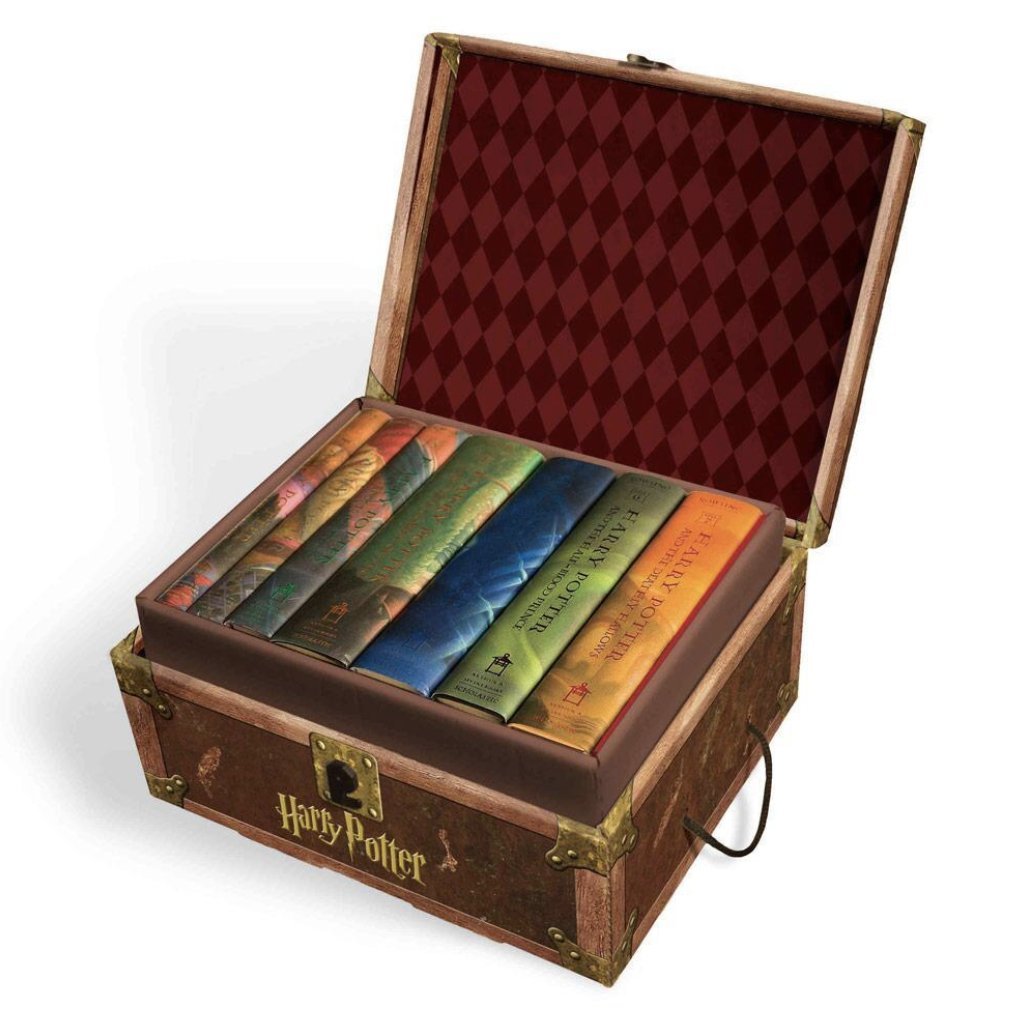 Harry Potter Hardcover Limited Edition Boxed Set: All 7 Books in Chest BRAND NEW