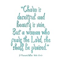Proverbs 31:30 Watercolor ACTS Journal: 120 A.C.TS. Pages, 8.5x11 Prayer Notebook For Women, Ladies Religious Gifts, Prayer Warrior's Guided Notebooks For Praying (ACTS Journals) Proverbs 31:30 Watercolor ACTS Journal: 120 A.C.TS. Pages, 8.5x11 Prayer Notebook For Women, Ladies Religious Gifts, Prayer Warrior's Guided Notebooks For Praying (ACTS Journals) Paperback