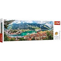 Trefl Panorama Kotor, Montenegro 500 Piece Jigsaw Puzzle Red 26