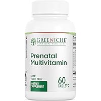 Halal Prenatal Multivitamin, 60 Tabs, Prenatal Vitamin for Pregnant Women with 1700mcg Folate, 22 Minerals, Support Immune System, Mother & Baby, 2 Months Supply, 1000 mcg Folic Acid, Biotin