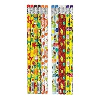 GEDDES Whacky Whiffs Scented Pencils for Kids (72 Count) - Fruit-Scented Happy Birthday Pencil Pack - Kid Party Favors