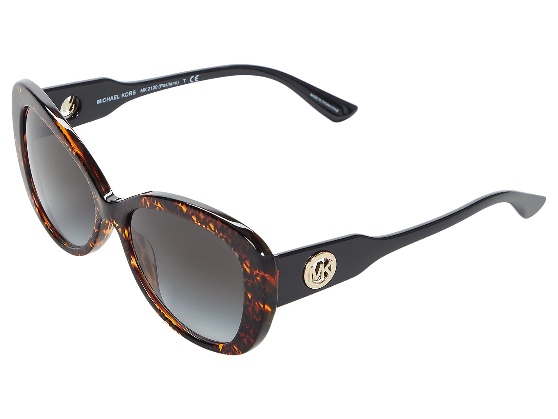Mua Michael Kors 56 mm Positano Butterfly Sunglasses MK2120 Mk Logo Print  Tortoise/Dark Grey Gradient One Size trên Amazon Mỹ chính hãng 2023 |  Giaonhan247
