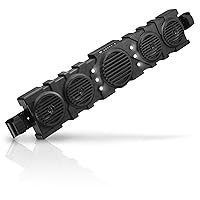 BOSS Audio Systems BRRF46A 46 Inch ATV UTV Audio System - IPX5 Rated Weatherproof, 8 Inch Woofer, 5.5 Inch Speakers, Amplified, Bluetooth, Built-in LED Lights, Easy Installation for 12 Volt Vehicles