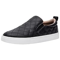 Jeossy Women's 8009 Slip On Sneakers Vegan Casual Shoes Light Weight Fashion Sneakers for Women