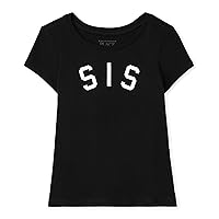 The Children's Place unisex baby Sis Short Sleeve Graphic T Shirt