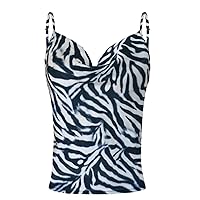 Basic Silk Satin Tops for Women Vest Summer Tank for Ladies Strappy Camisole Top Spaghetti Strap Sleeveless