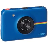 Zink Polaroid Snap Instant Digital Camera (Navy Blue) with ZINK Zero Ink Printing Technology