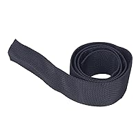Rope Sleeve Heavy-Duty Winch Rope Nylon Tows Strap Protective Sleeve for Off-Roads & Recovery Black Rope Sleeve