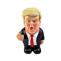 Spoof Character TR-U-MP Bobble Head Hand Puppet Ornament Creative Parody of Character Pen Inserts and Multifunctional Doll Figurines Graduation Gift Penholder Ornament Cheap Stuff Under 5 Dollar