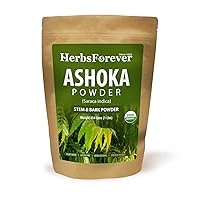Ashoka Powder – Saraca Indica – Supports Female Reproductive System – Non GMO, Organic, Vegan – 454 GMS