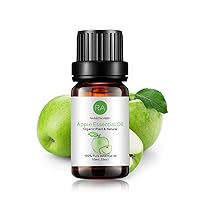 Apple Essential Oil 100% Pure Grade Aroma Oil for Perfume, Diffuser, Soaps, Candles, Massage, Lotions, and More - 10ml/0.33oz