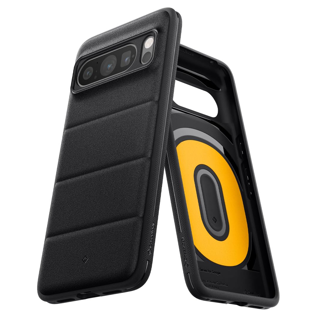 Caseology Athlex Grippable Protective Case Compatible with Google Pixel 8 Pro case 5G [Military Grade Drop Tested](2023) - Active Black