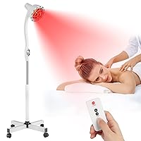 Infrared Light Therapy Red Light Therapy Lamp 275W Near Infrared Therapy Infrared Heat Lamp for Body Face with Remote Control