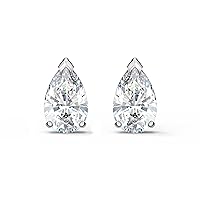 Swarovski Attract Pear Jewelry Collection, Rhodium Finish, Clear Crystals
