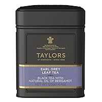 Taylors of Harrogate Earl Grey Loose Leaf, 4.41 Ounce Tin