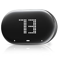 Smart Thermostat - Smart Thermostats for Home with App Control, Multi-Schedule Programming, Geofencing, Easy DIY Setup, Programmable Wi-Fi Thermostat, Black