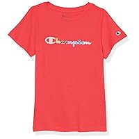 Champion Girl's T-Shirt, Kids' Tee, Cotton Tee, Multiple Graphics