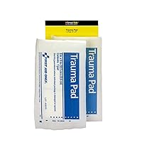 First Aid Only FAE-6024 SmartCompliance Refill 5 x 9 Trauma Pad, 2 Count