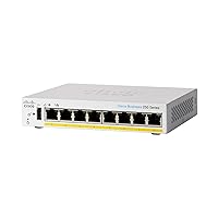 Cisco Business CBS250-8PP-D Smart Switch | 8 Port GE | Partial PoE | Desktop | Limited Lifetime Hardware Warranty (CBS250-8PP-D-NA)