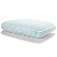 ProForm + Cooling ProHi Pillow, Memory Foam, King, 5-Year Limited Warranty,Blue
