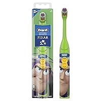 Oral-B Kid's Battery Toothbrush featuring Disney's Buzz Lightyear, Soft Bristles, for Kids 3+