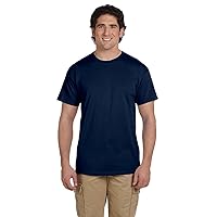 Fruit of the Loom 5 oz, 100% Heavy Cotton HD T-Shirt, XL, J Navy