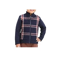 Cat & Jack Toddler Boys' Quilted Zip-Up Sweater -