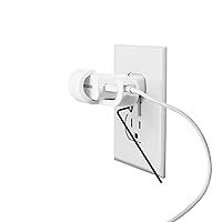 Charger Lock for use with Samsung. Secures Samsung Chargers secureluy to The Wall Plate via Security Screw