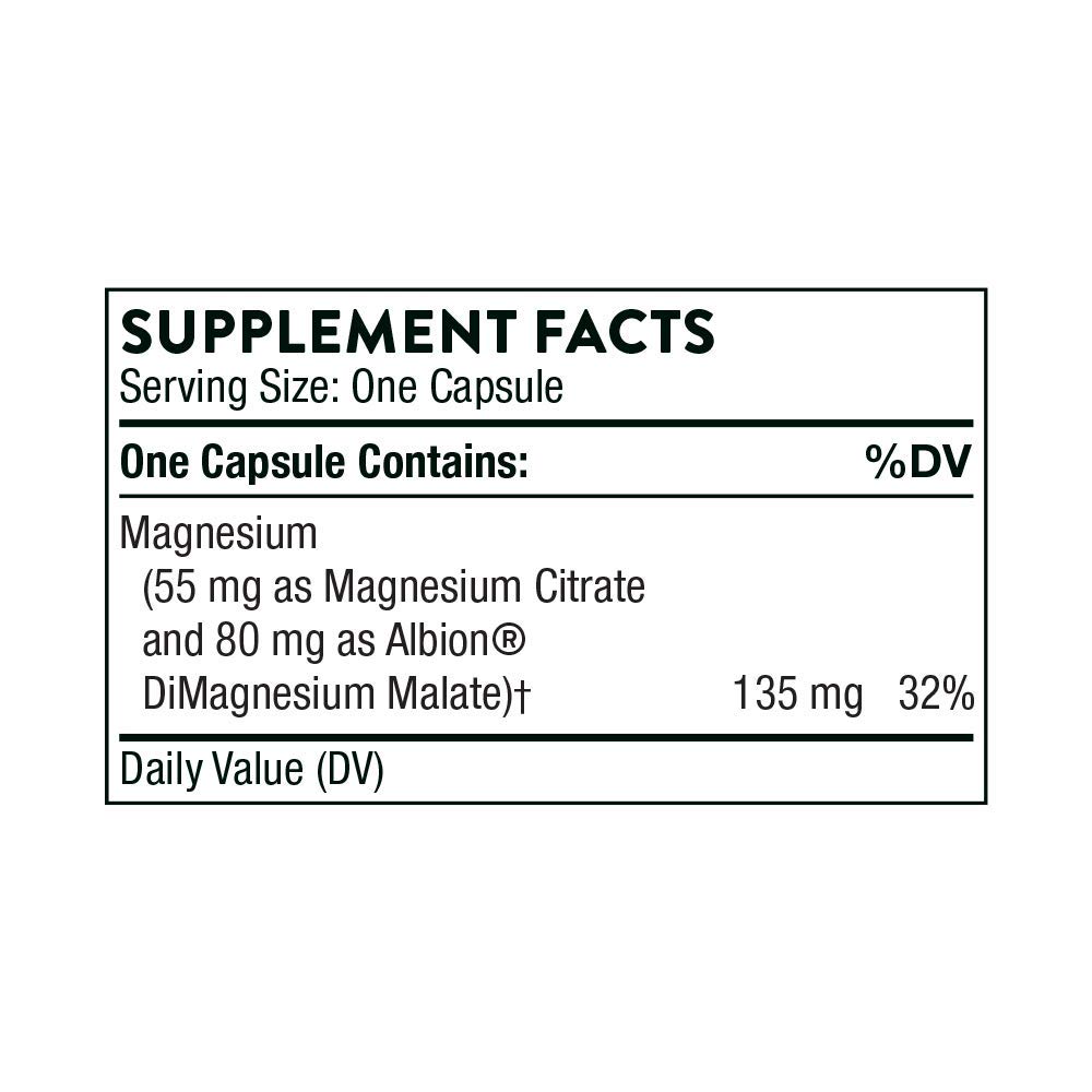 THORNE Magnesium CitraMate & Creatine Performance Combo - Essential Support for Energy, Muscles, and Cognitive Function - 90 Servings