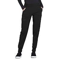 Infinity Cherokee Jogger Scrub Pants for Women Mid Rise Cargo Pocket with 4-Way Stretch Moisture Wicking Technology -CK110A