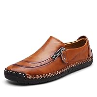Men's Loafers Slip-on Shoes Casual Comfortable Soft Flats Driving Walking Shoes