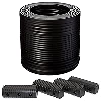 Caliber Bunk Wrap Kit 23056-BK, 24-ft Roll of 2x6-in Bunk Wrap with Endcaps, Black