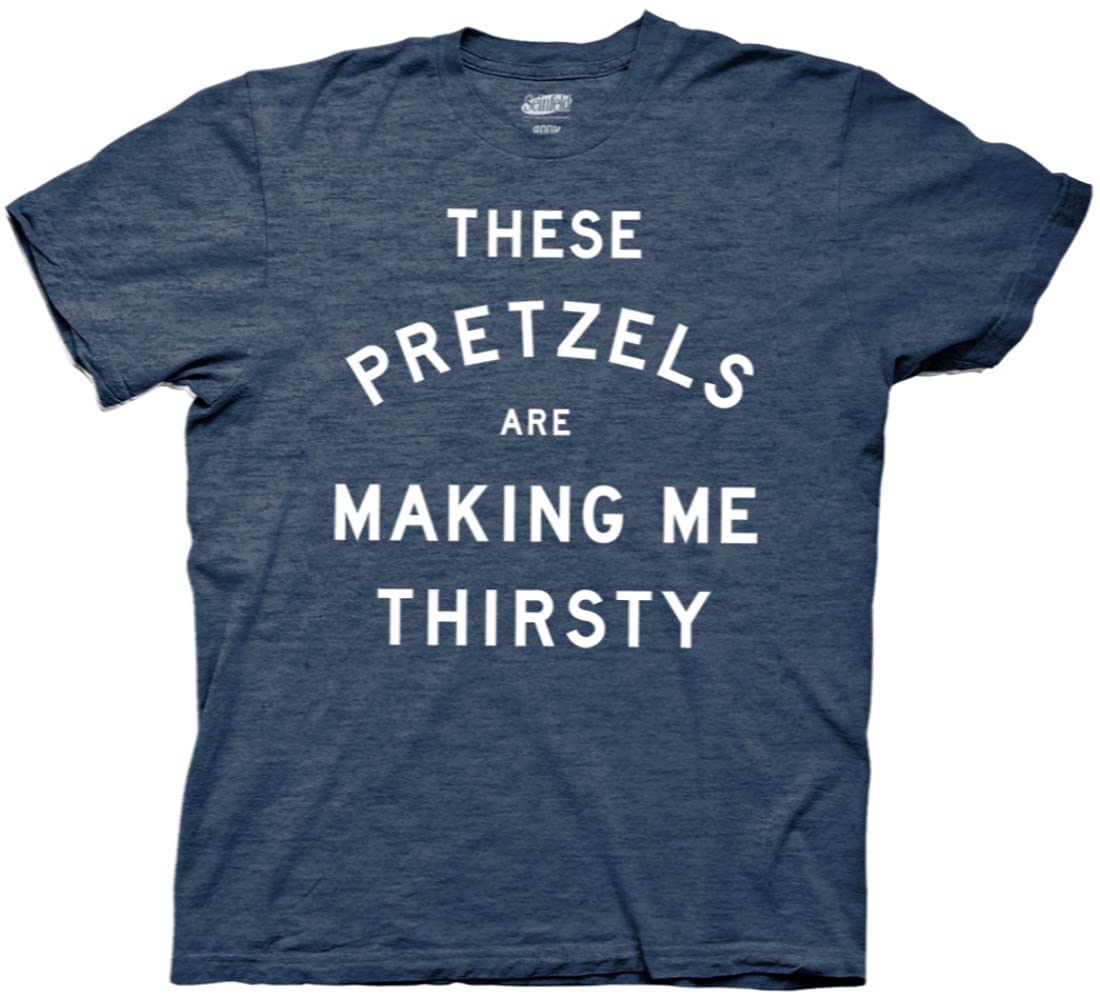 Ripple Junction Seinfeld These Pretzels are Making Me Thirsty Adult T-Shirt