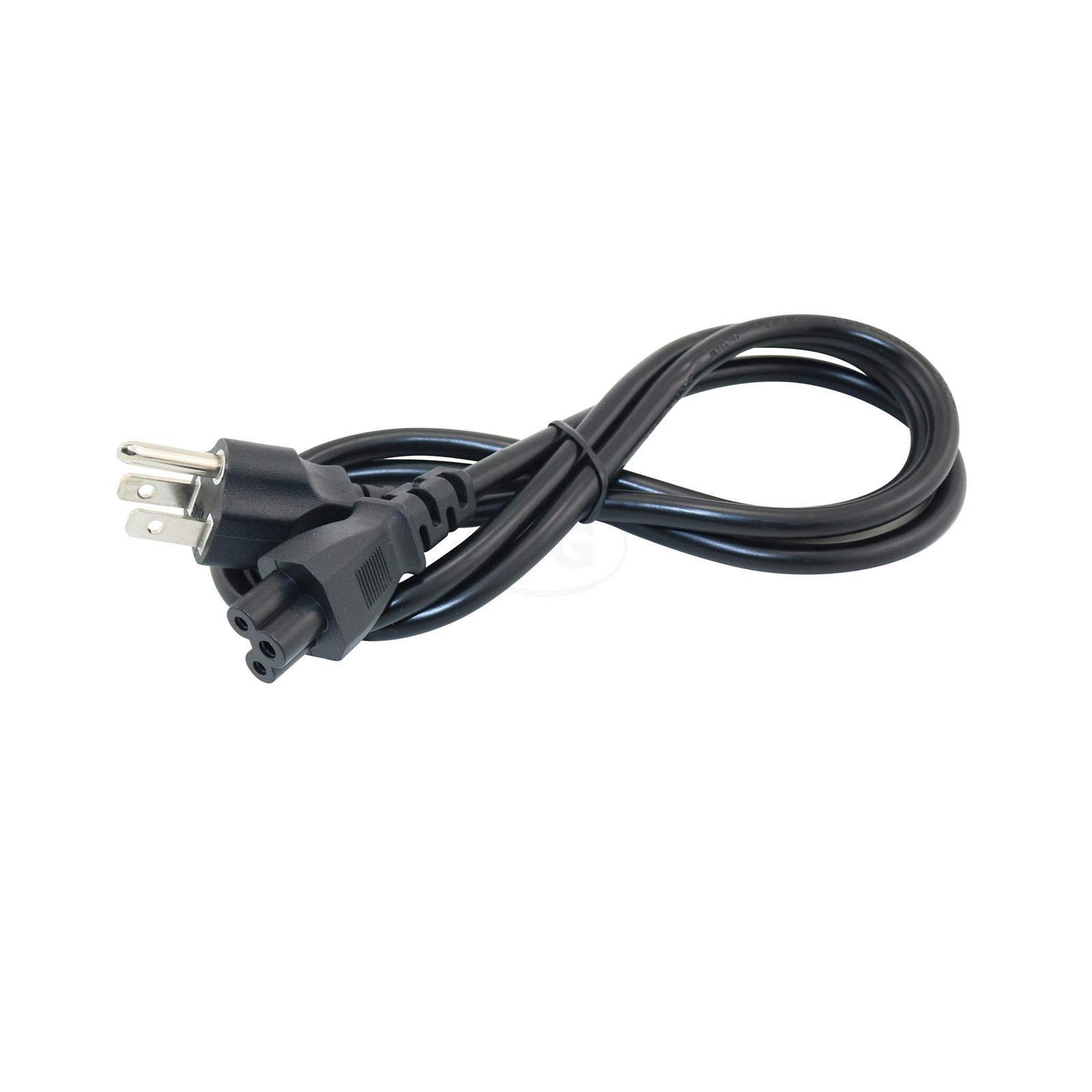 PPJ AC Power Cord Cable Plug for Lumens DC190 DC158 DC211 DC166 Digital Visualizer Document Camera Projector Presenter ; ELO ET1729L ET1729L-8UWA 17
