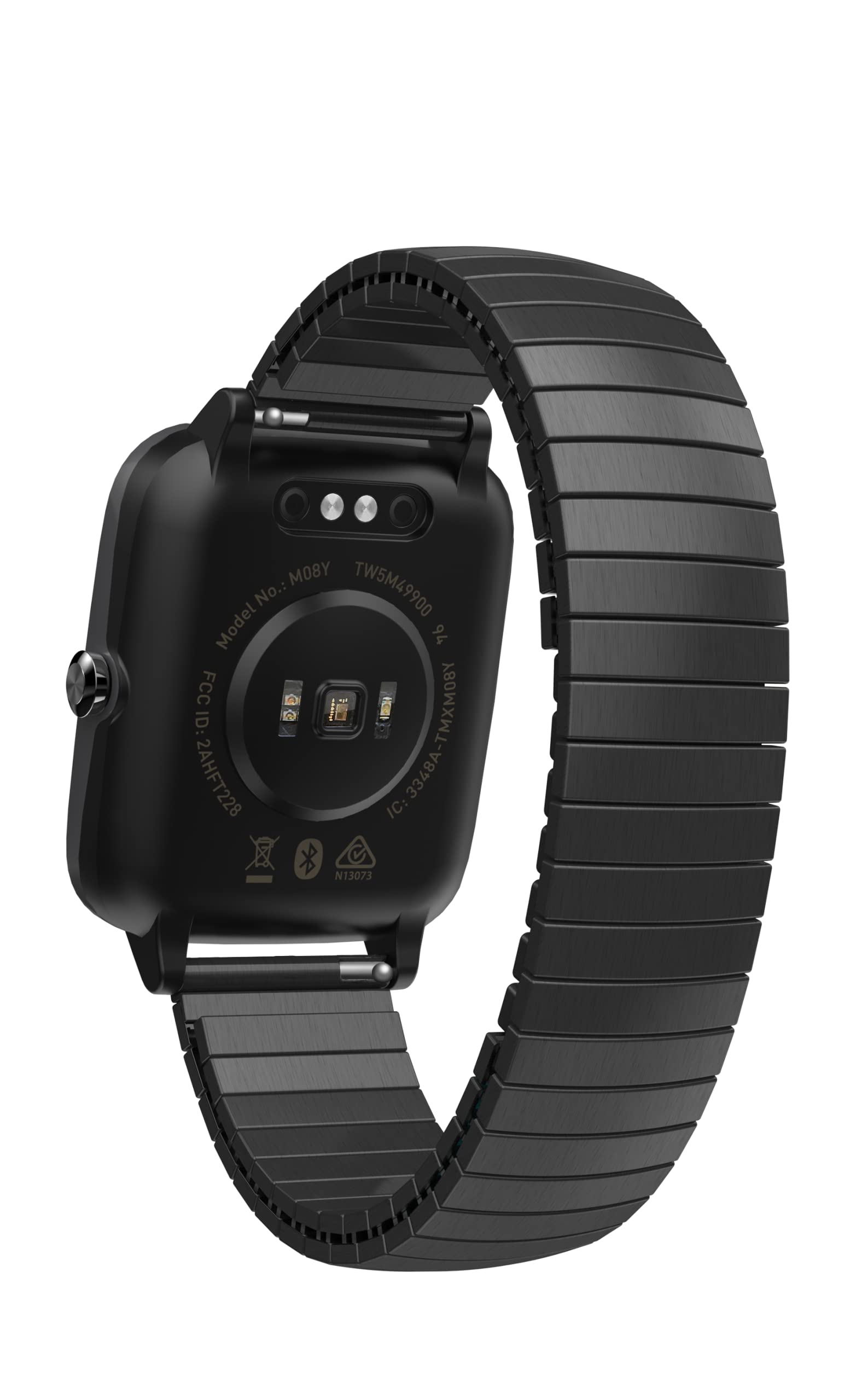 Timex iConnect Active+ Black Bezel and Black Caseback with Black Expansion Band