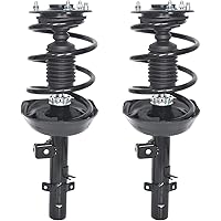 KAX Front Struts Fit for Accord 2013 2014 2015 2016 2017, Complete Strut Assembly 172970 172971,Struts with Coil Spring Assemblies Set of 2 4SAA734