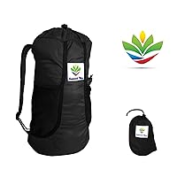 Hammock Bliss - Ultralight Travel Daypack - Lightweight Packable Backpack - Foldable Hiking Backpacks - Waterproof Compact Folding Day Pack for Travel Camping Outdoor - Only 5.25 oz