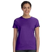 Hanes Women's Ribbed Collar Comfort T-Shirt